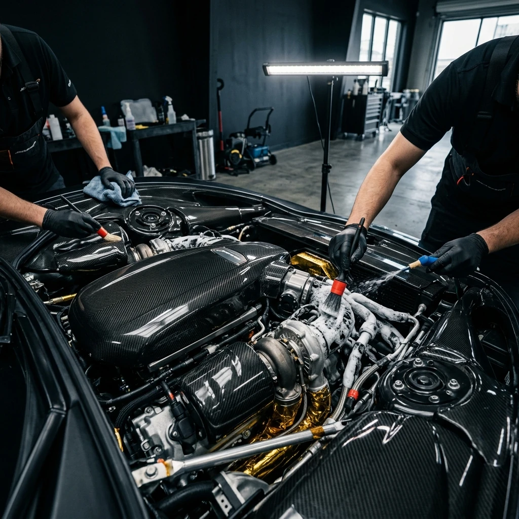 Engine Bay Detailing